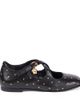 Versace Kids Versace Kids Medusa studded leather Mary Jane flats - 4
