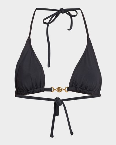 Versace Medusa Triangle Bikini Top
