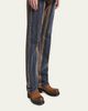 Versace Men's Suede La Medusa Buckle Ankle Boots - 2