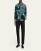 Versace Men's Sunset Palms Silk Crepe De Chine Shirt - 2