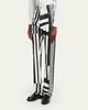 Versace Men's Two-Tone Greca Paneled Straight-Leg Pants - 4