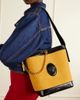VERSACE Pivot logo-appliquéd small leather bucket bag - 2