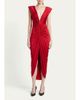 Versace Ruched Tulip-Hem Gown - 2