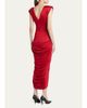 Versace Ruched Tulip-Hem Gown - 3