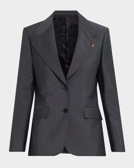 Versace Single-Breasted Jacket
