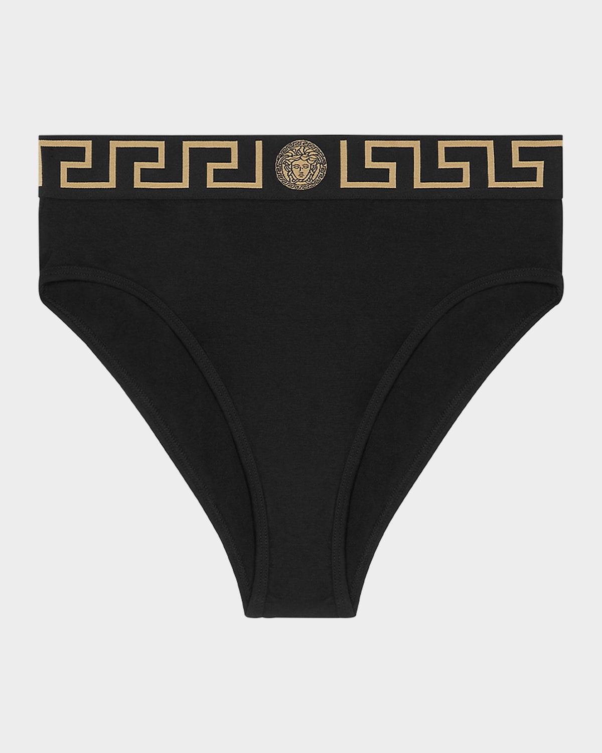 Versace Topeka Logo Stretch Cotton Jersey Briefs