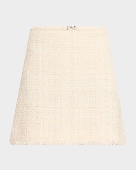 Versace Tweed Medusa '95 Mini Skirt