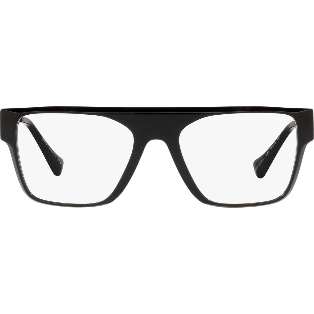 Versace Versace 55mm Recangular Optical Glasses