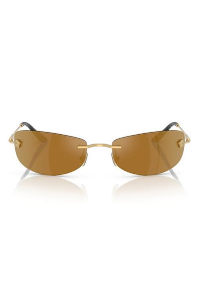 Versace Versace 60mm Rectangle Sunglasses