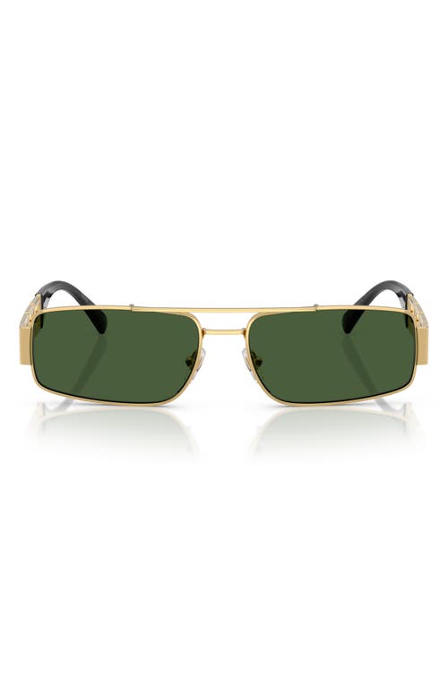 Versace Versace 60mm Rectangular Sunglasses