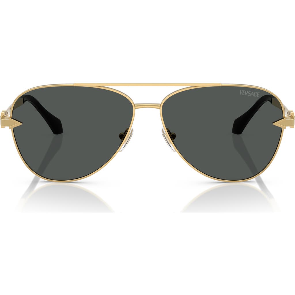 Versace Versace 61mm Pilot Sunglasses