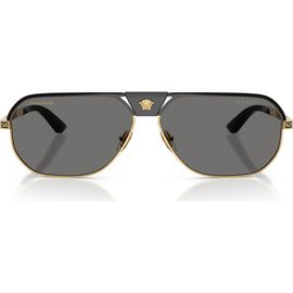 Versace Versace 61mm Polarized Square Sunglasses