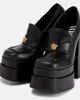 Versace Versace Aevitas leather platform loafer pumps - 5