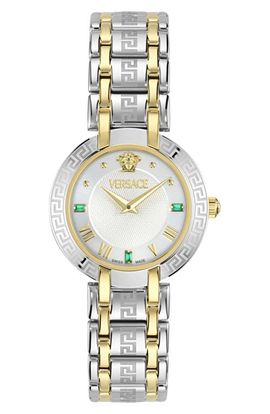 Versace Versace Antlia Emerald Bracelet Watch, 34mm