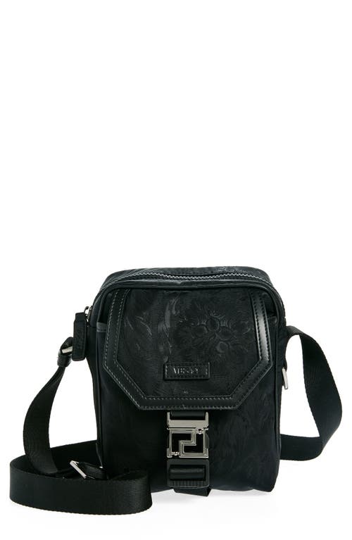 Versace Versace Barocco Nylon Messenger Bag