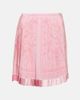 Versace Versace Barocco pleated silk miniskirt - 1