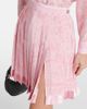 Versace Versace Barocco pleated silk miniskirt - 4