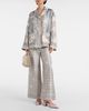 Versace Versace Barocco Sea oversized silk twill shirt - 2