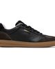 Versace Versace Black & Brown Greca Court Nappa & Suede Sneakers - 1