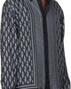 Versace Versace Black & Gray Printed Silk Twill Shirt - 2