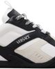 Versace Versace Black & White Galaxia Leather Sneakers - 1