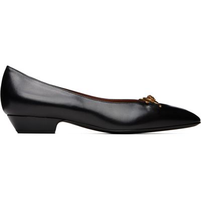 Versace Versace Black Ballerina Heels