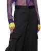 Versace Versace Black Cargo Pocket Trousers - 4