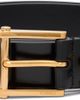 Versace Versace Black Column Leather Belt - 1