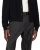 Versace Versace Black Column Leather Belt - 2