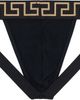 Versace Versace Black Cotton-Jersey Jockstrap - 2