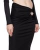 Versace Versace Black Dua Lipa Edition Midi Skirt - 4