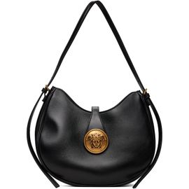 Versace Versace Black Emblème Nappa Shoulder Bag