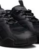 Versace Versace Black Galaxia Leather Sneakers - 4