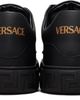 Versace Versace Black Greca Embellished Nylon Faux-Leather Sneakers - 2