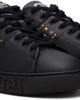Versace Versace Black Greca Embellished Nylon Faux-Leather Sneakers - 4