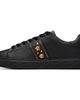 Versace Versace Black Greca Embellished Nylon Sneakers - 3