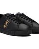 Versace Versace Black Greca Embellished Nylon Sneakers - 4