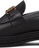 Versace Versace Black Greca Leather Loafers - 3
