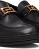 Versace Versace Black Greca Leather Loafers - 4