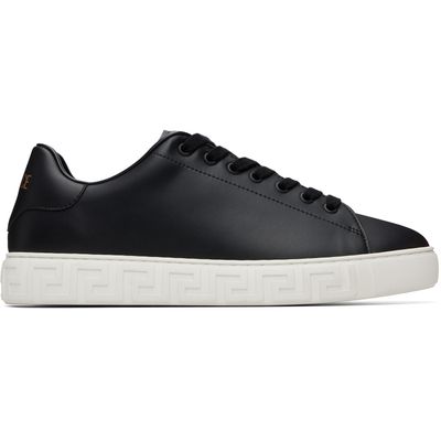 Versace Versace Black Greca Nylon Sneakers
