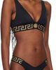 Versace Versace Black Jacquard Bikini Top - 2
