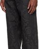Versace Versace Black Jacquard Cotton Carpenter Trousers - 4