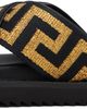 Versace Versace Black Jacquard Nappa Sandals - 3