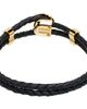 Versace Versace Black 'La Medusa' Leather Bracelet - 2