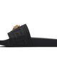 Versace Versace Black 'La Medusa' Rubber Slides - 3