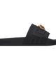 Versace Versace Black 'La Medusa' Slides - 1