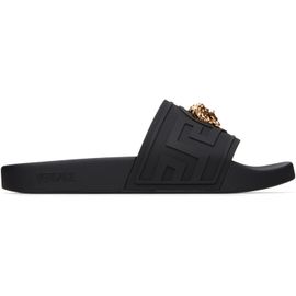Versace Versace Black 'La Medusa' Slides