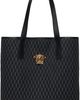Versace Versace Black 'La Medusa' V Jacquard Tote - 1