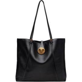 Versace Versace Black Lamb Leather Small Tote