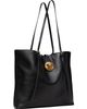 Versace Versace Black Lamb Leather Small Tote - 2